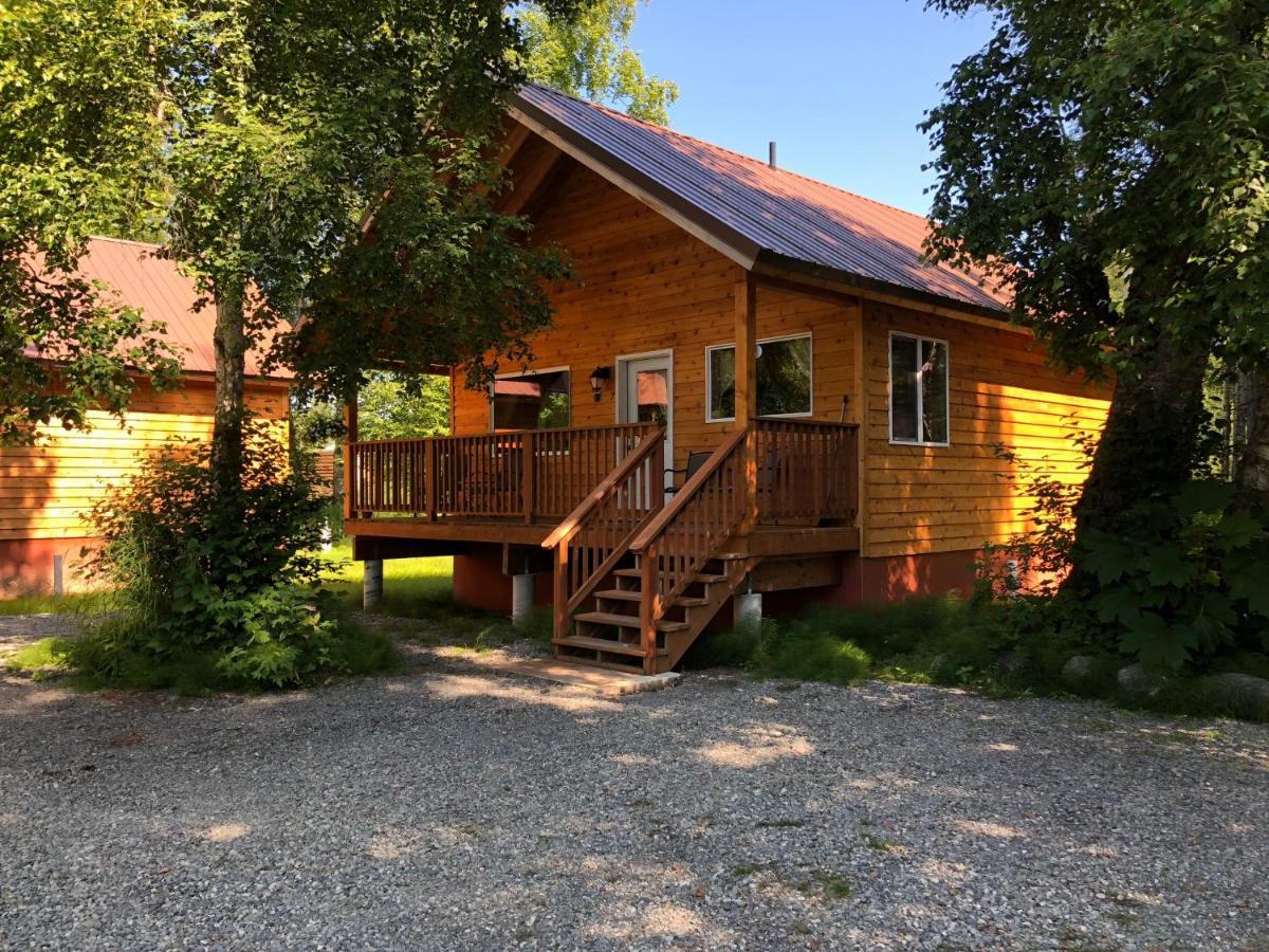 Susitna River Lodging, Backwoods Cabins Talkeetna Buitenkant foto